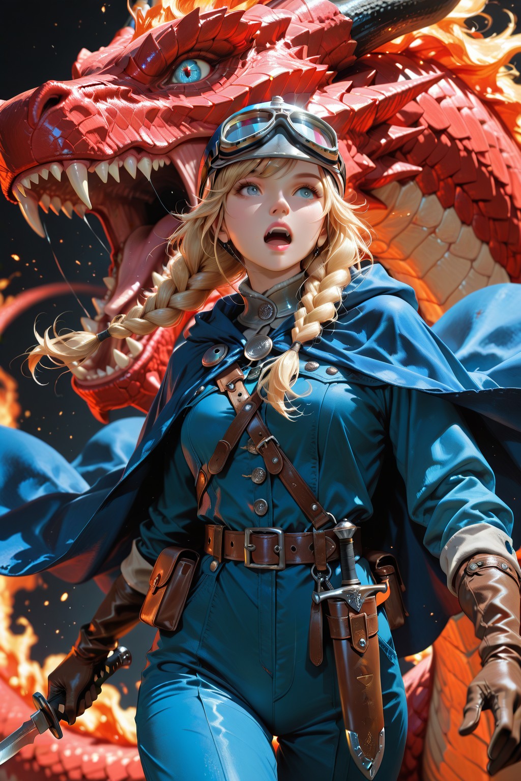 Beautiful Dragon Hunter - Remake（新米ドラゴンハンター「これが龍捕り…」）