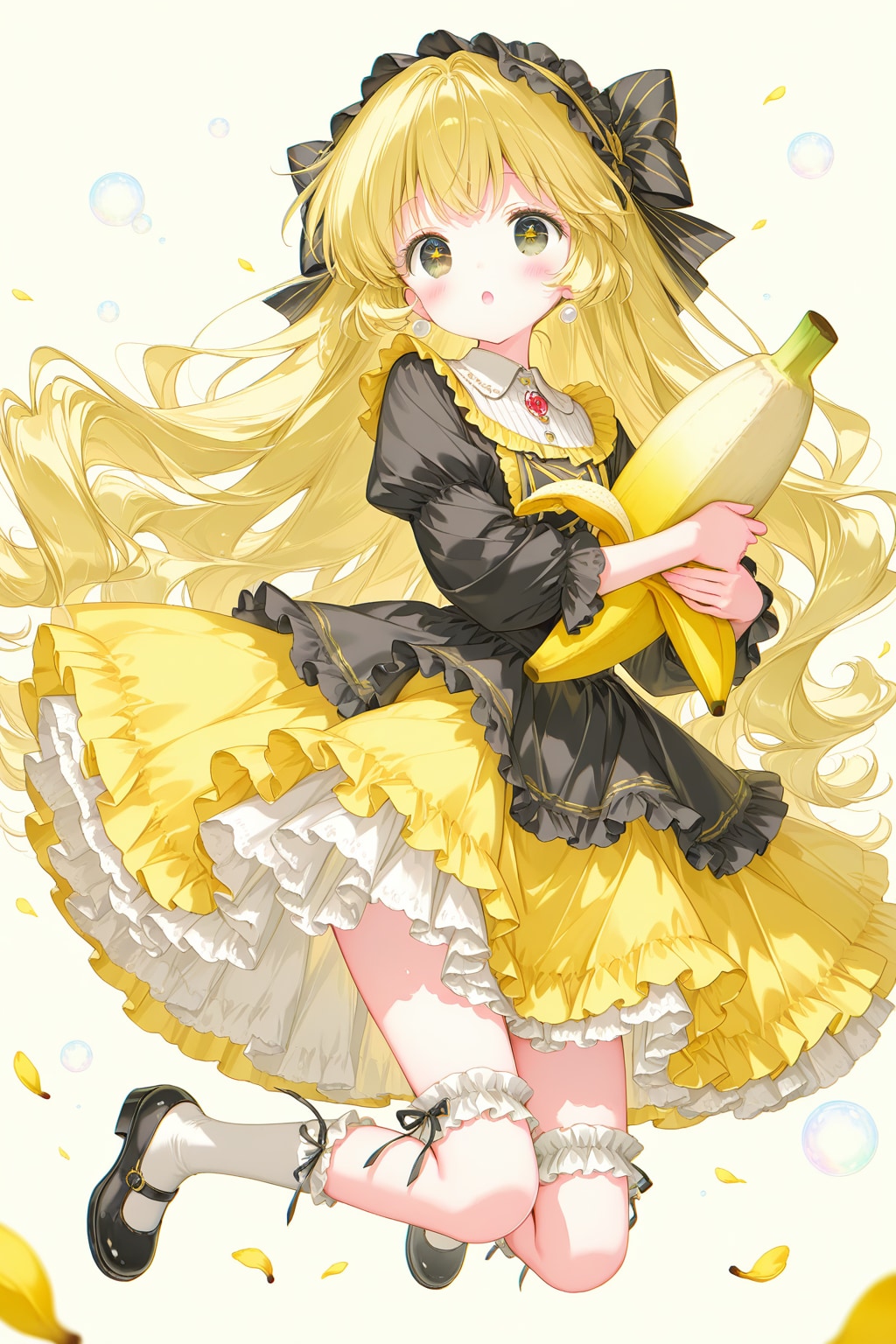 レモンちゃん！？いえ、バナナちゃんです🍌そんなバナナ～