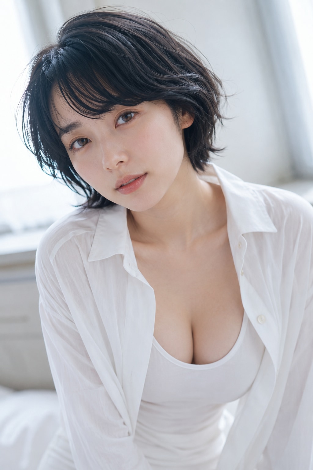 綺麗なお姉さん♬　ソフトによる違いです