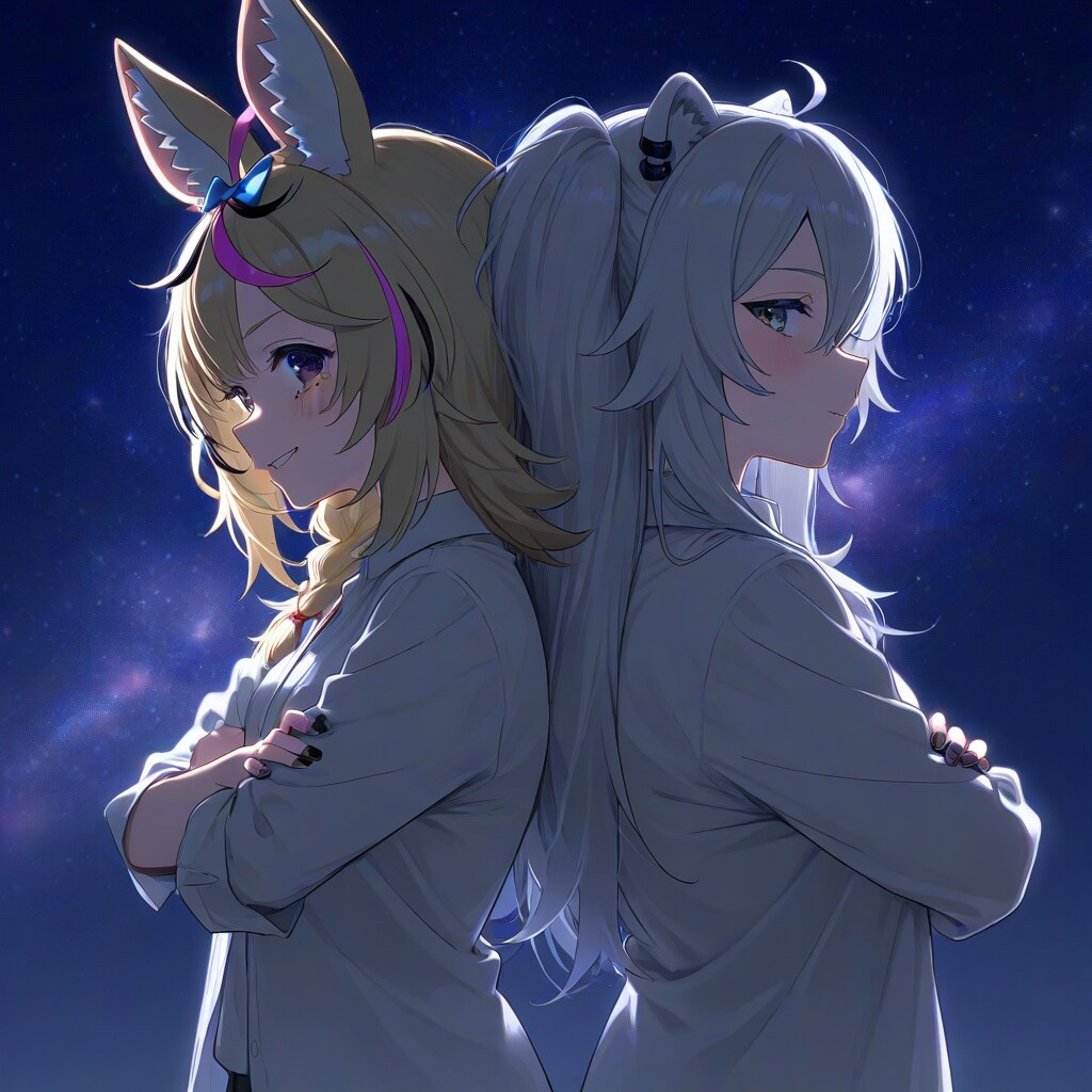 ぽ「獅白、オレたちなら不可能はないよな？」 | の人気AIイラスト・グラビア