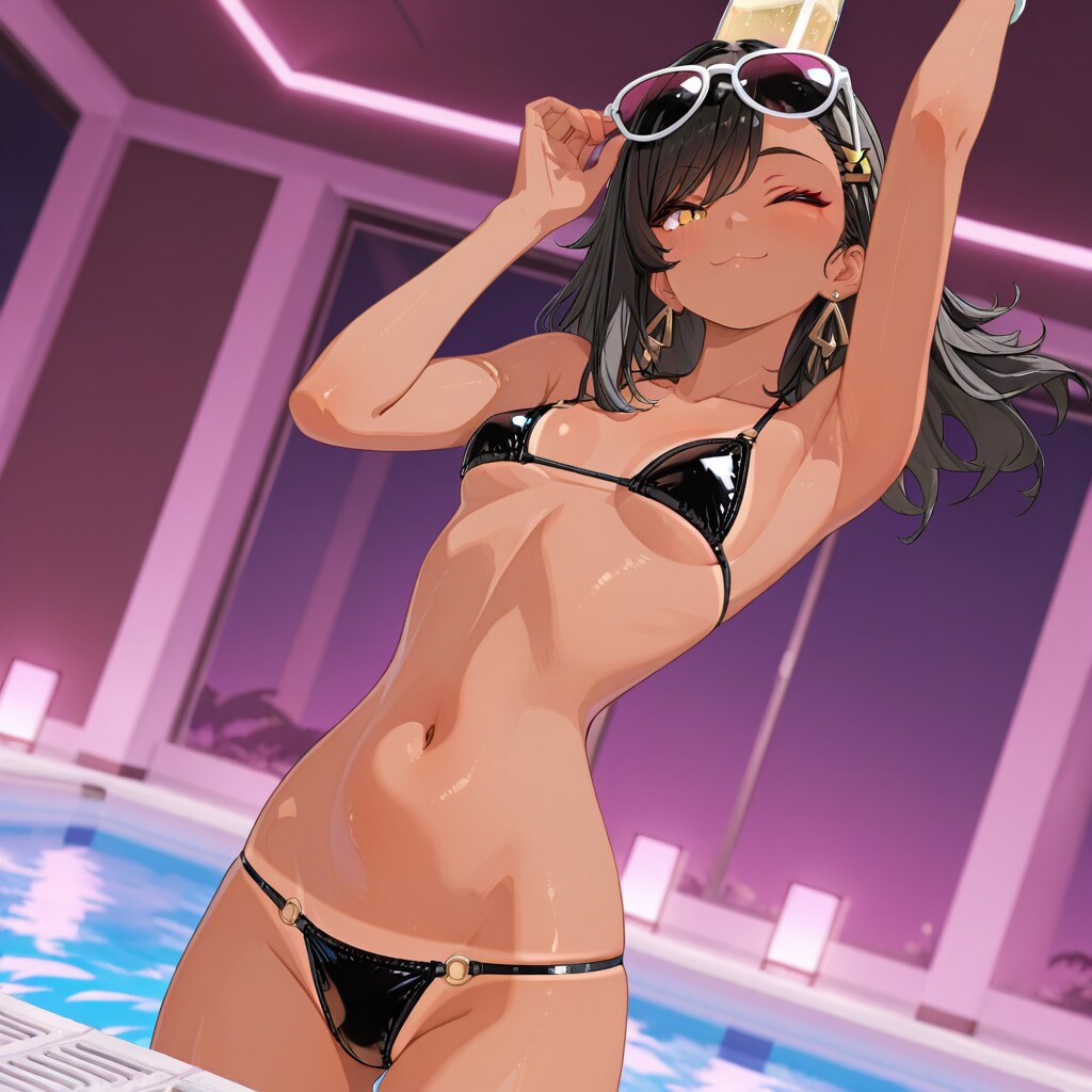 一緒に泳ご
