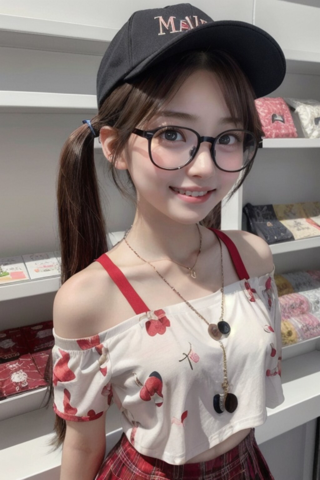 ごくたまに三つ編みのショップ店員ちゃん
