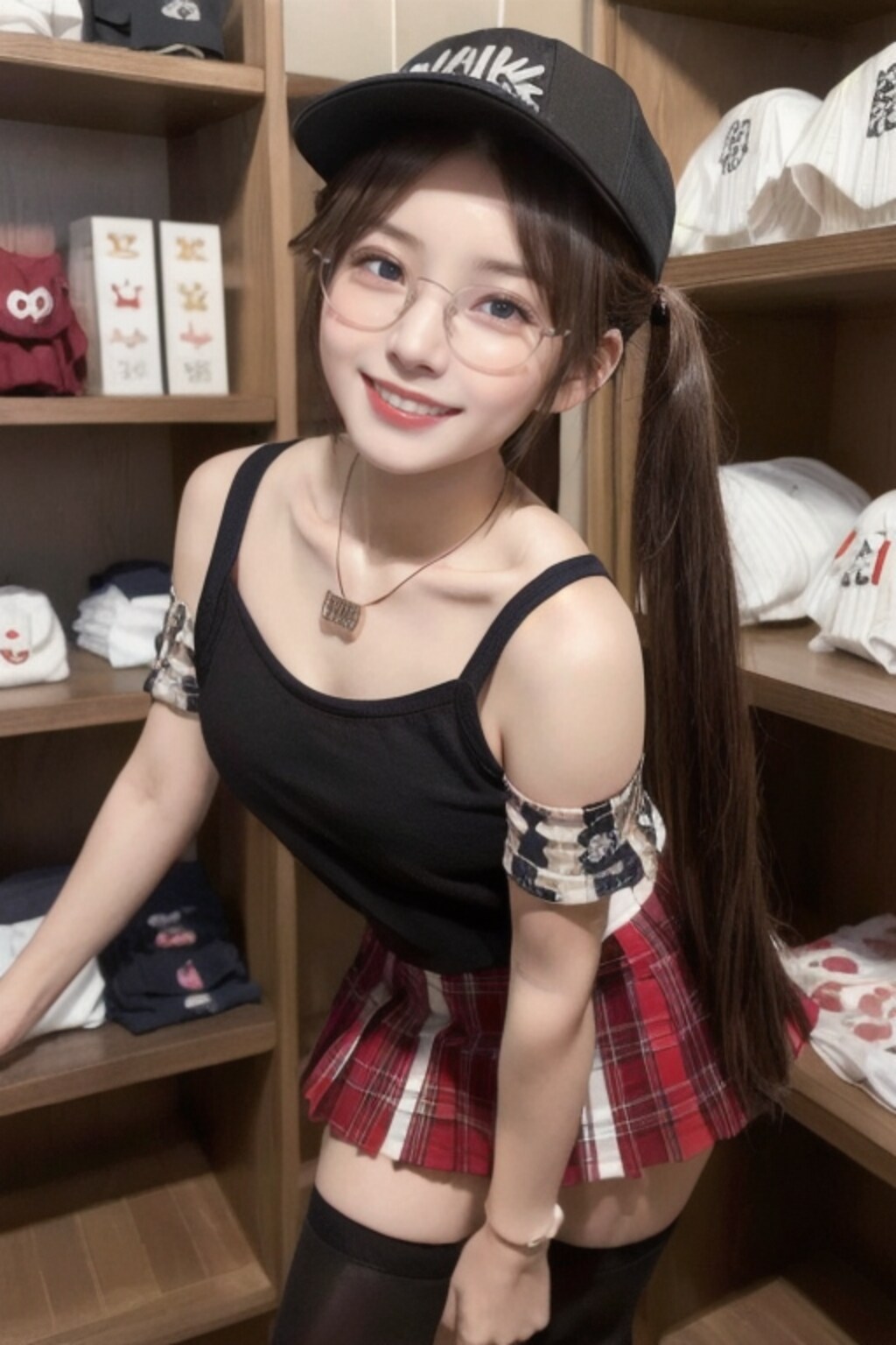 ごくたまに三つ編みのショップ店員ちゃん