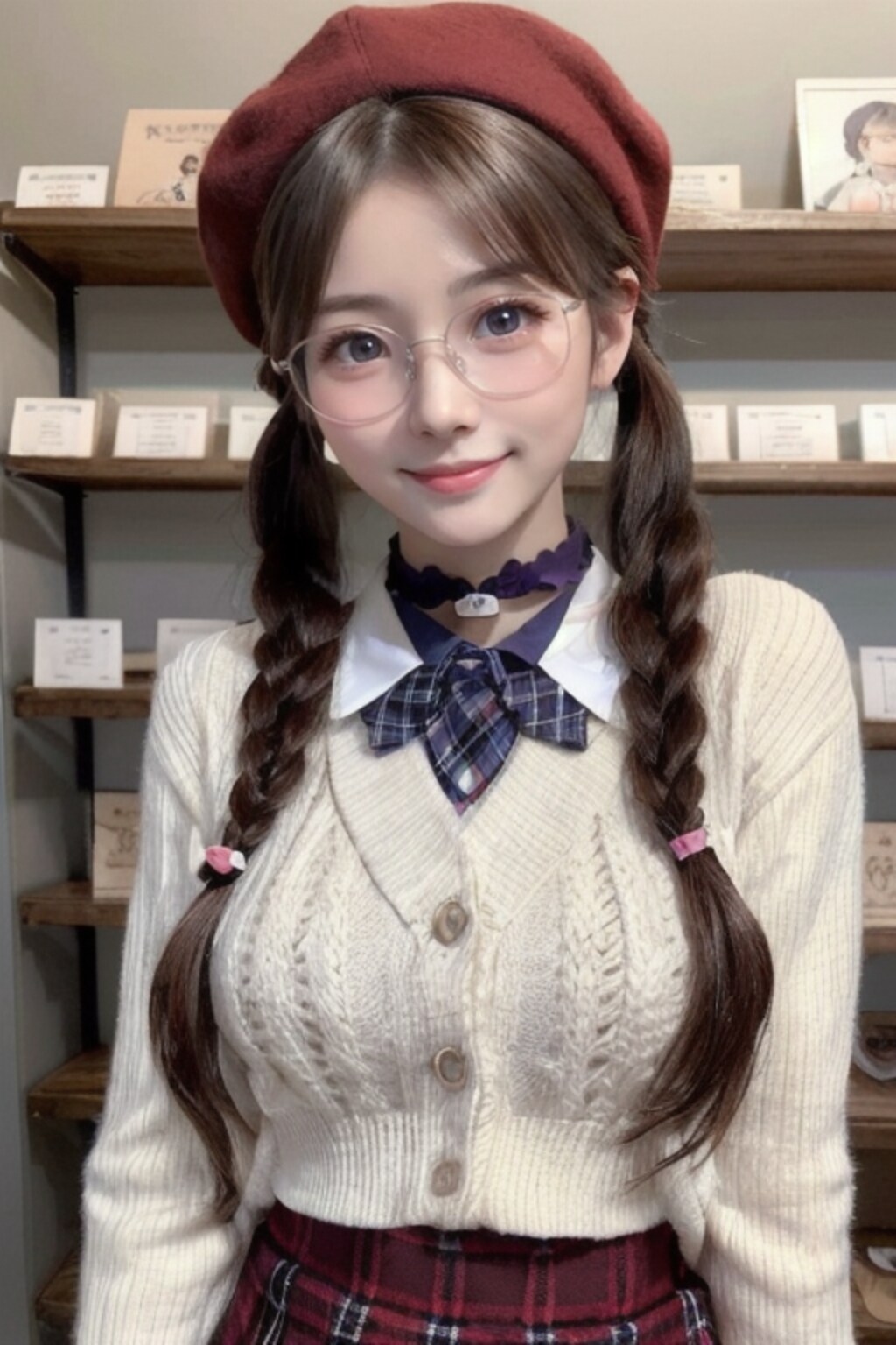 ごくたまに三つ編みのショップ店員ちゃん