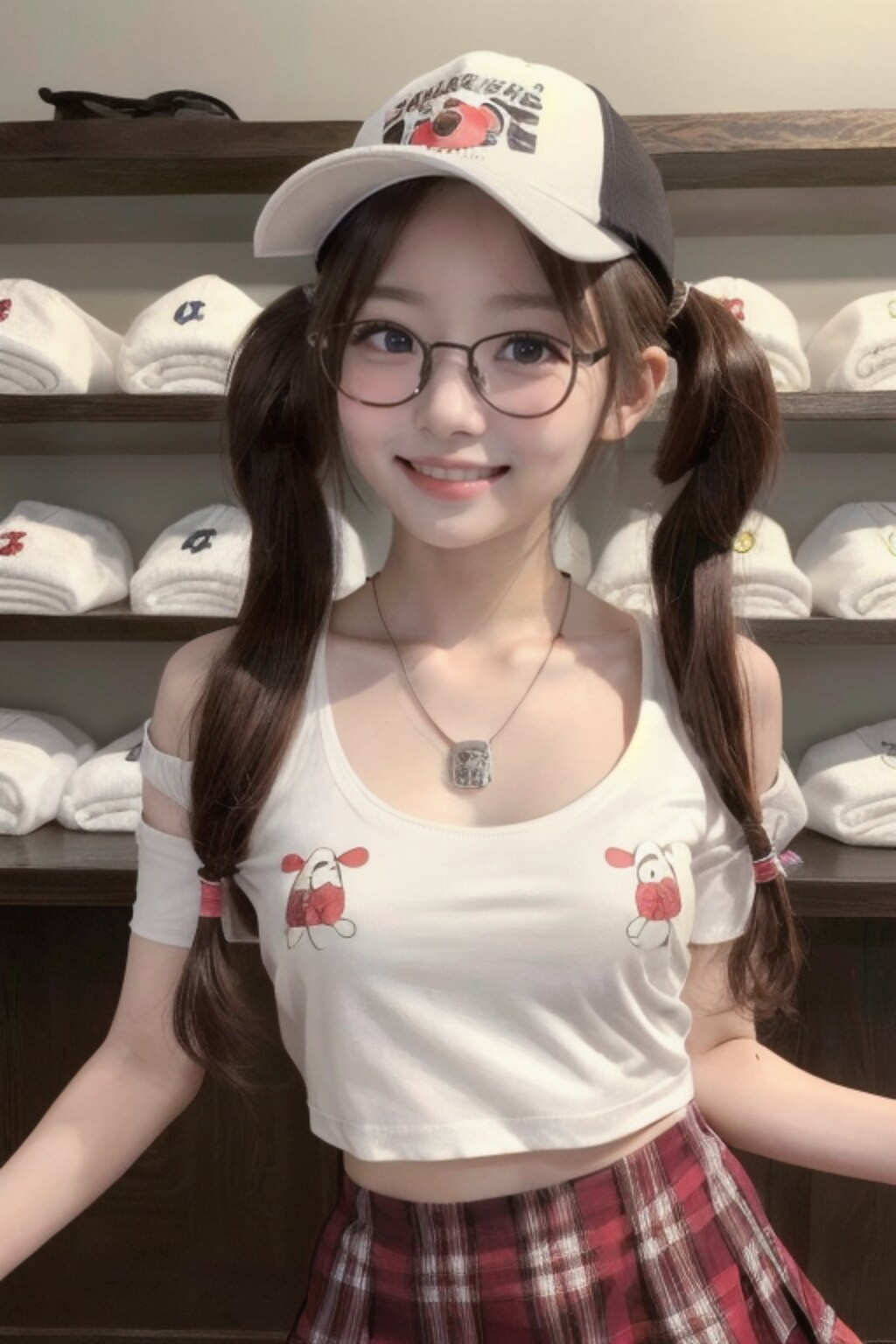 ごくたまに三つ編みのショップ店員ちゃん