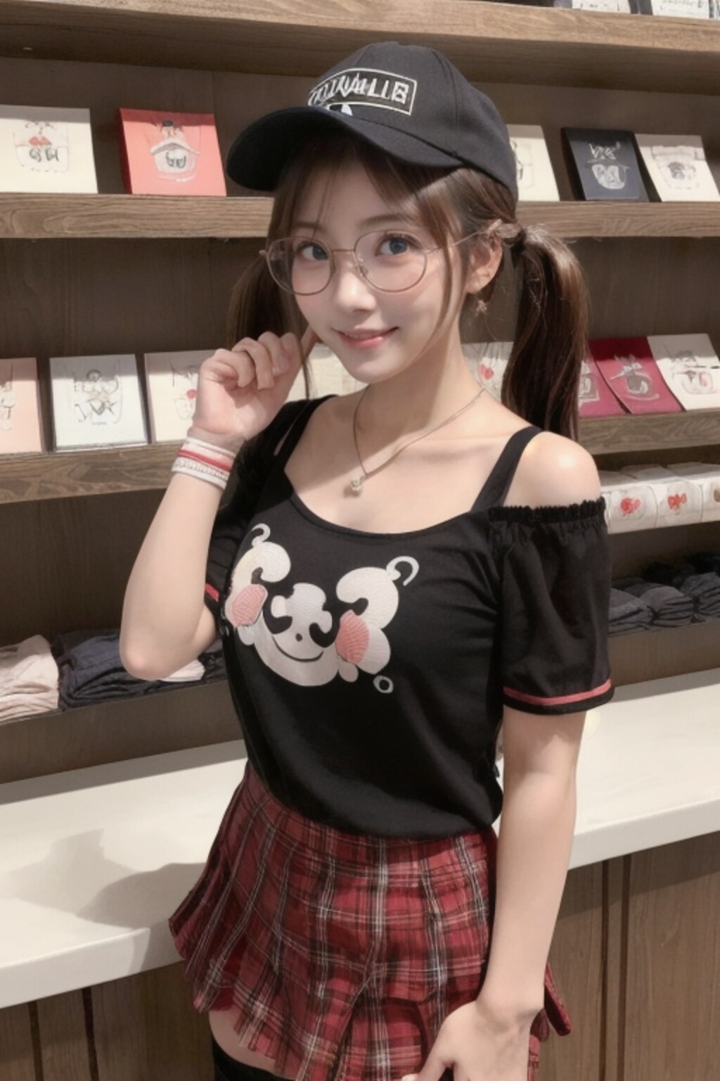 ごくたまに三つ編みのショップ店員ちゃん