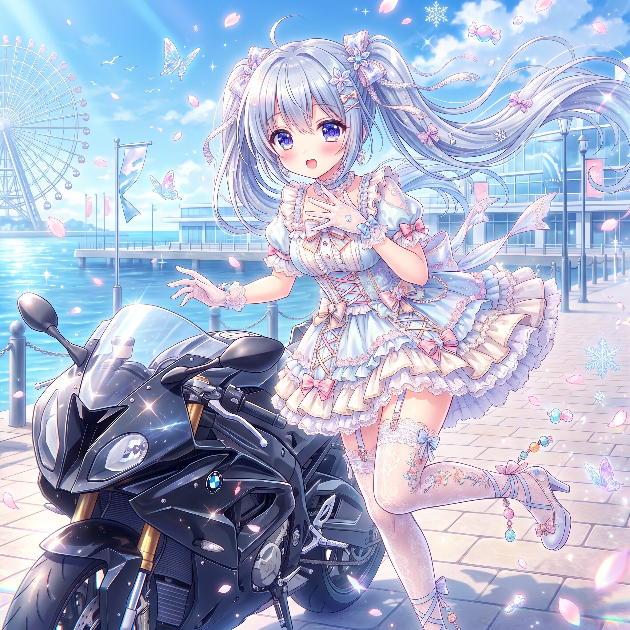 蒼海に舞う糖花姫