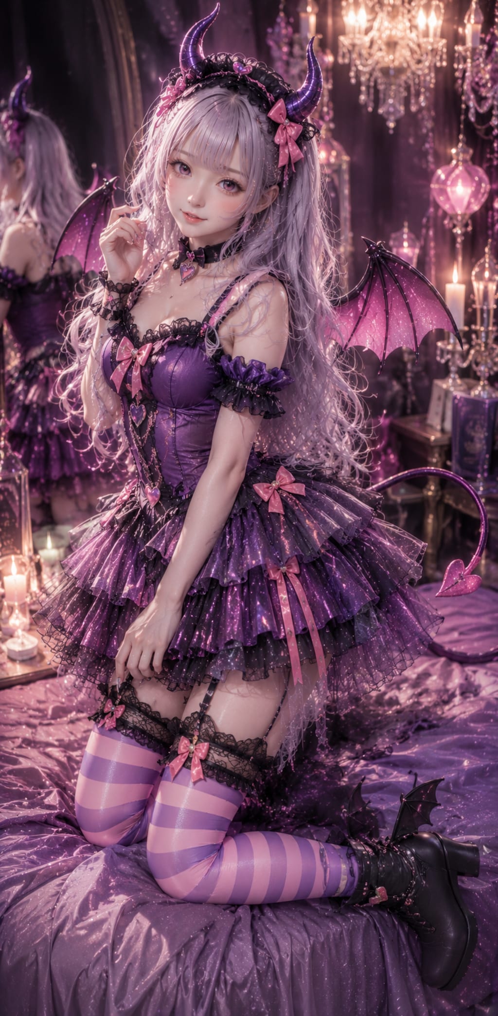 小悪魔コーデにお着替えしたよ😈