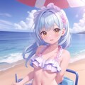少女水着 6枚目