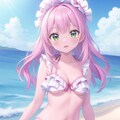 少女水着 2枚目