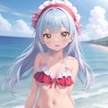 少女水着 4枚目