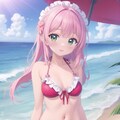 少女水着 9枚目