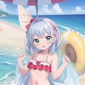 少女水着 10枚目
