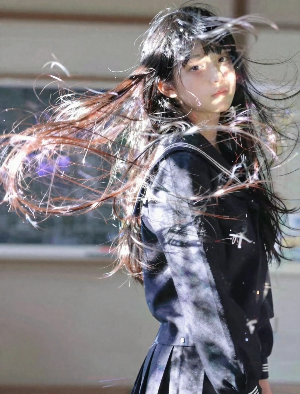 セーラー服と光の加減