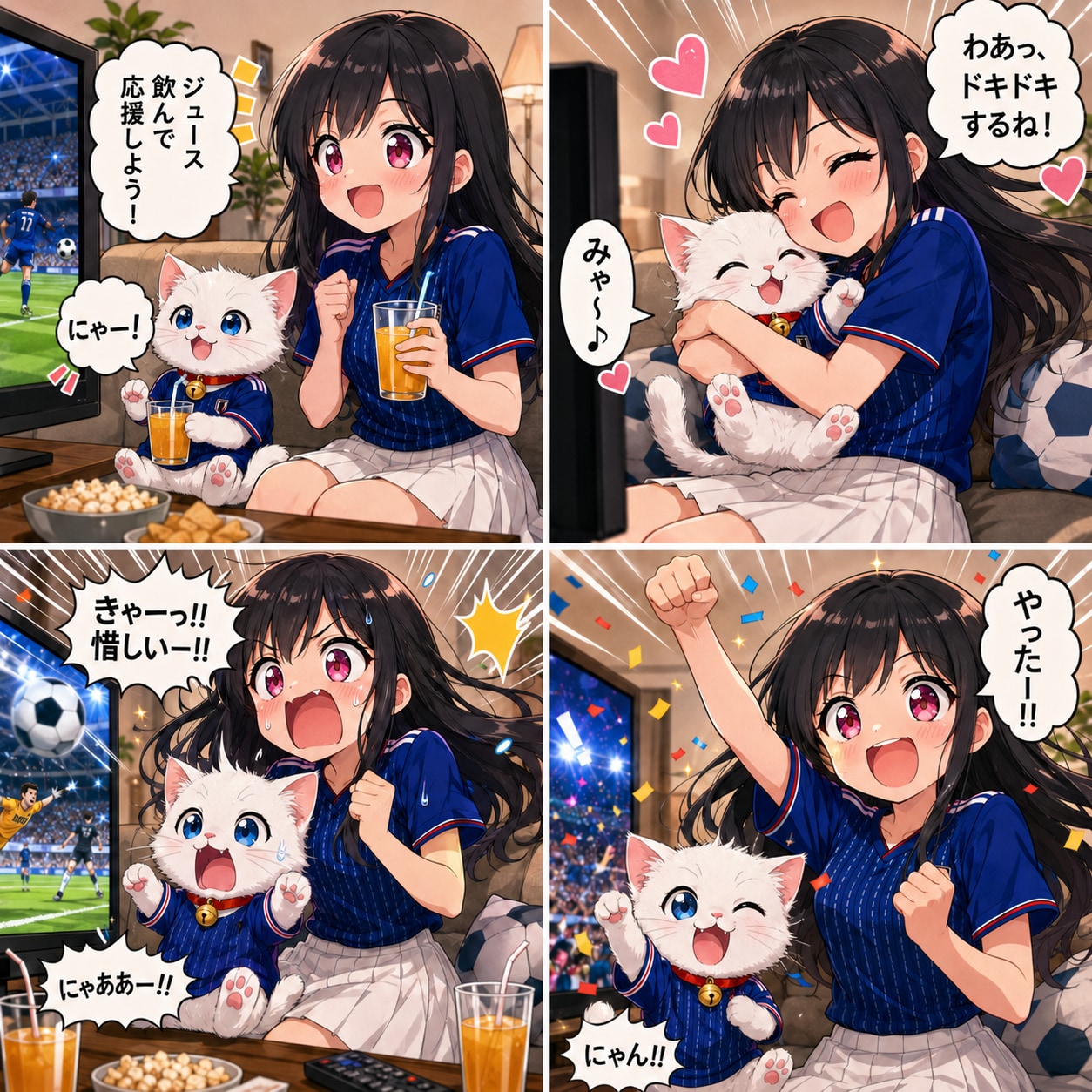 にゃんこ応援団