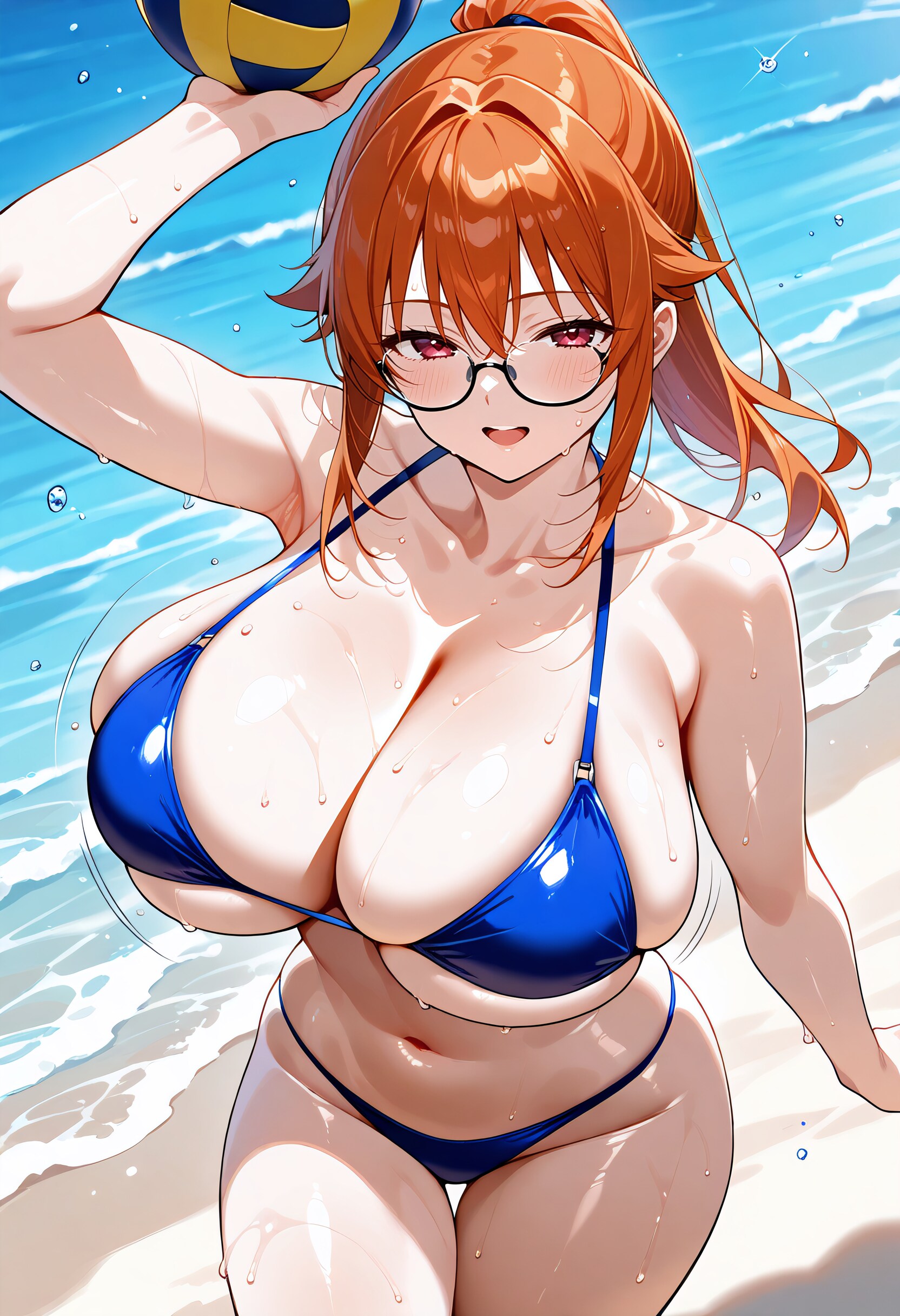 【今日の腹筋】夏のスパイク！