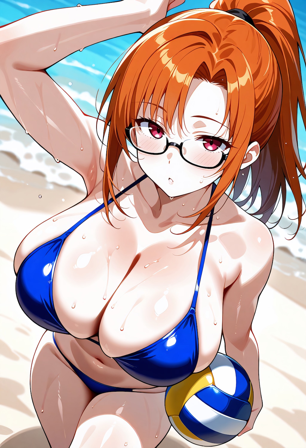 【今日の腹筋】夏のスパイク！