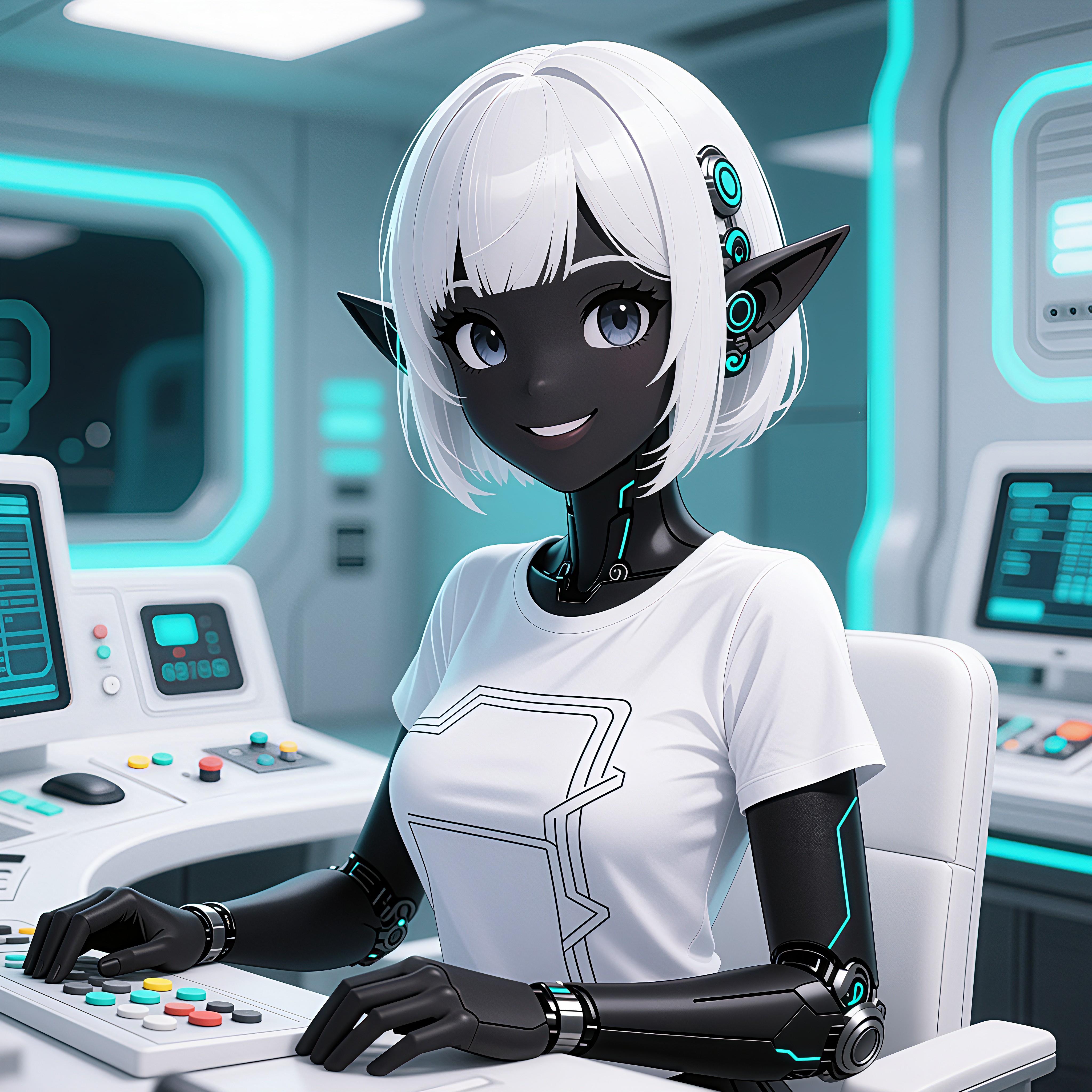 メカ娘4538号 | の人気AIイラスト・グラビア