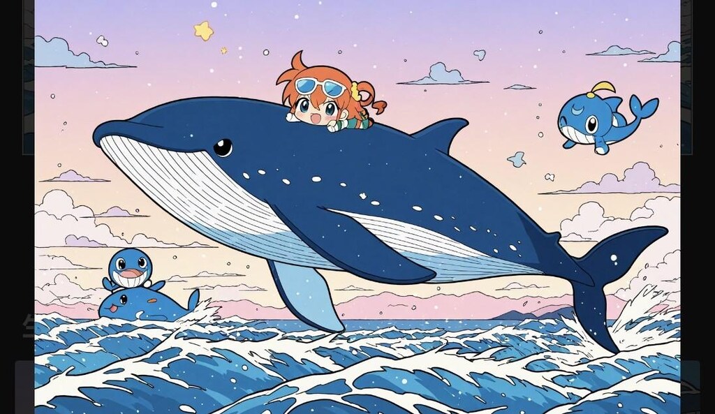 クジラのゆるキャラをDIRTで生成しようとした記録