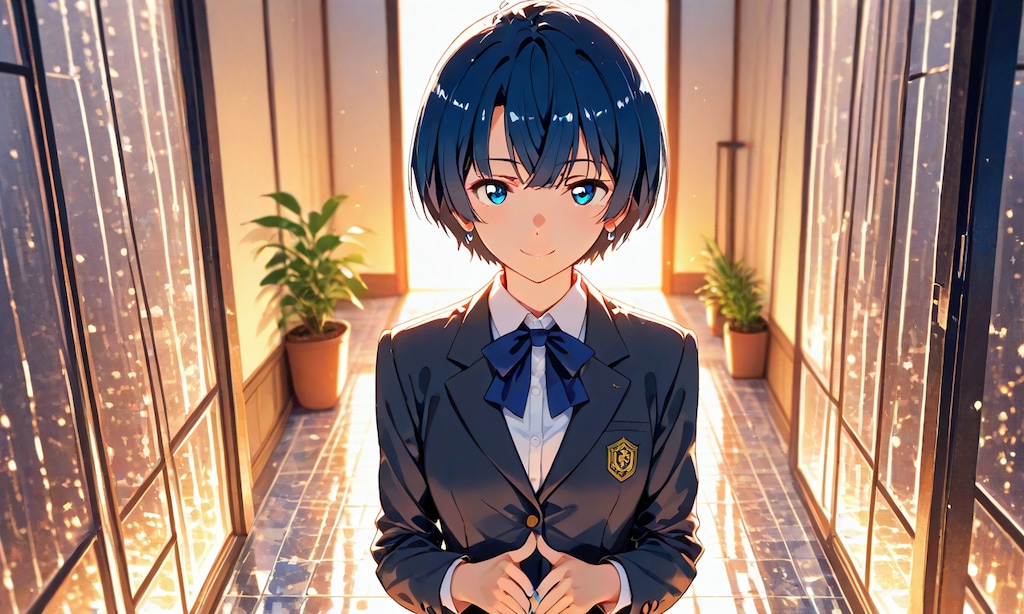 ブレザースタイル柑菜ちゃん