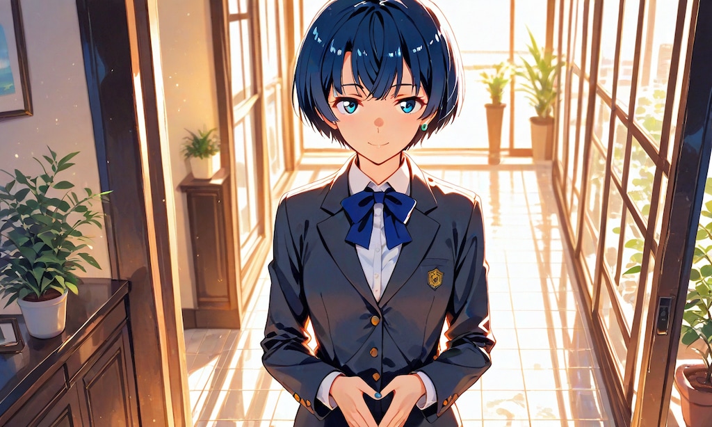 ブレザースタイル柑菜ちゃん