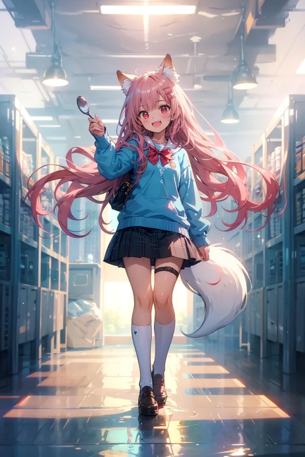 今日の狐耳娘