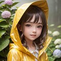 色波　雨だねー黄色いカッパもいいでしょ？ 7枚目