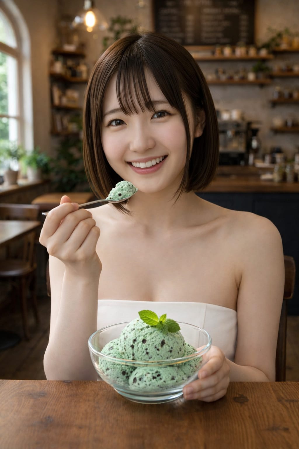 ペパーミントの日 (Cafe Marché アキ)