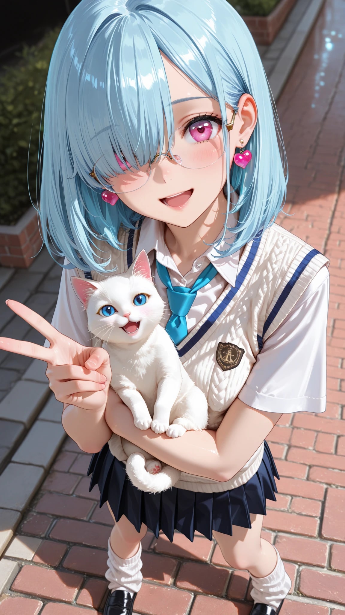 ねことピース | の人気AIイラスト・グラビア