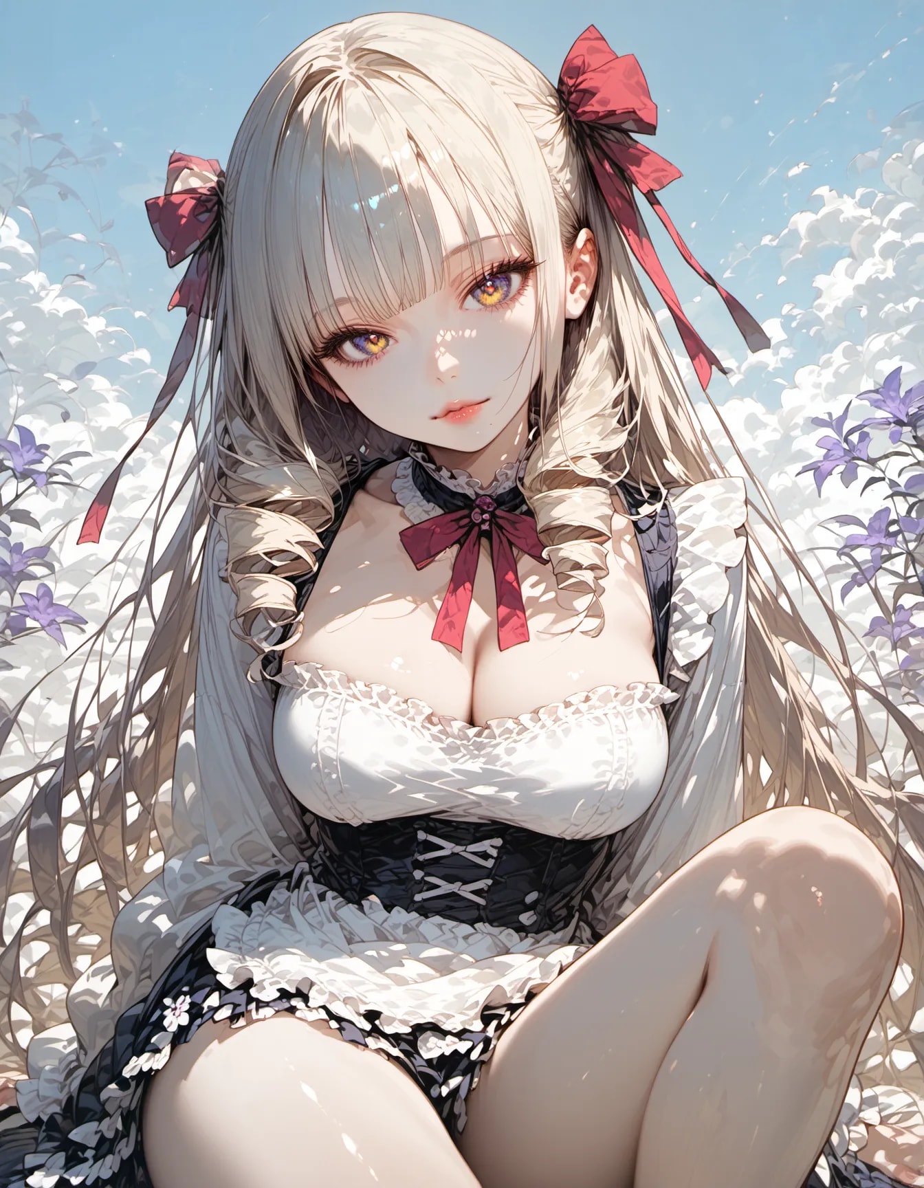 Ribbon in the Breeze | の人気AIイラスト・グラビア