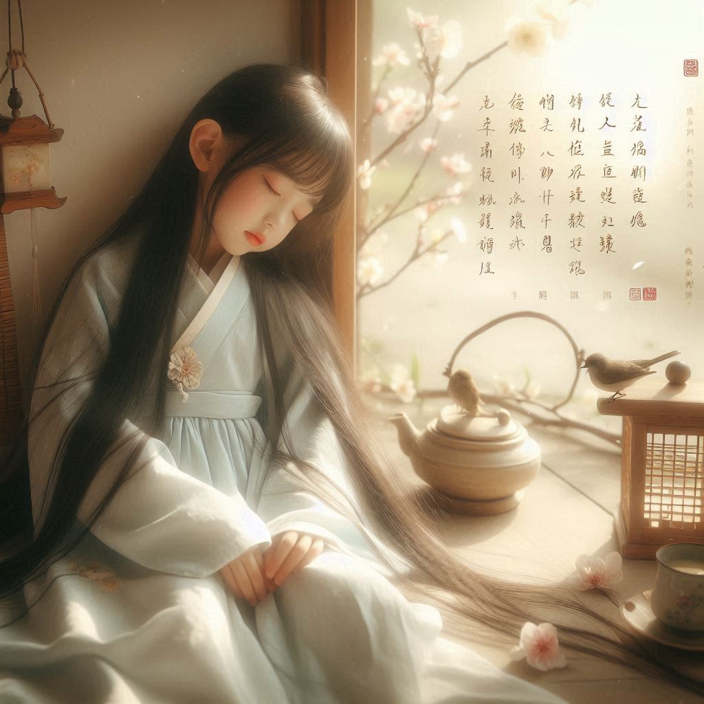 春眠不覚暁（しゅんみんあかつきをおぼえず） | の人気AIイラスト・グラビア