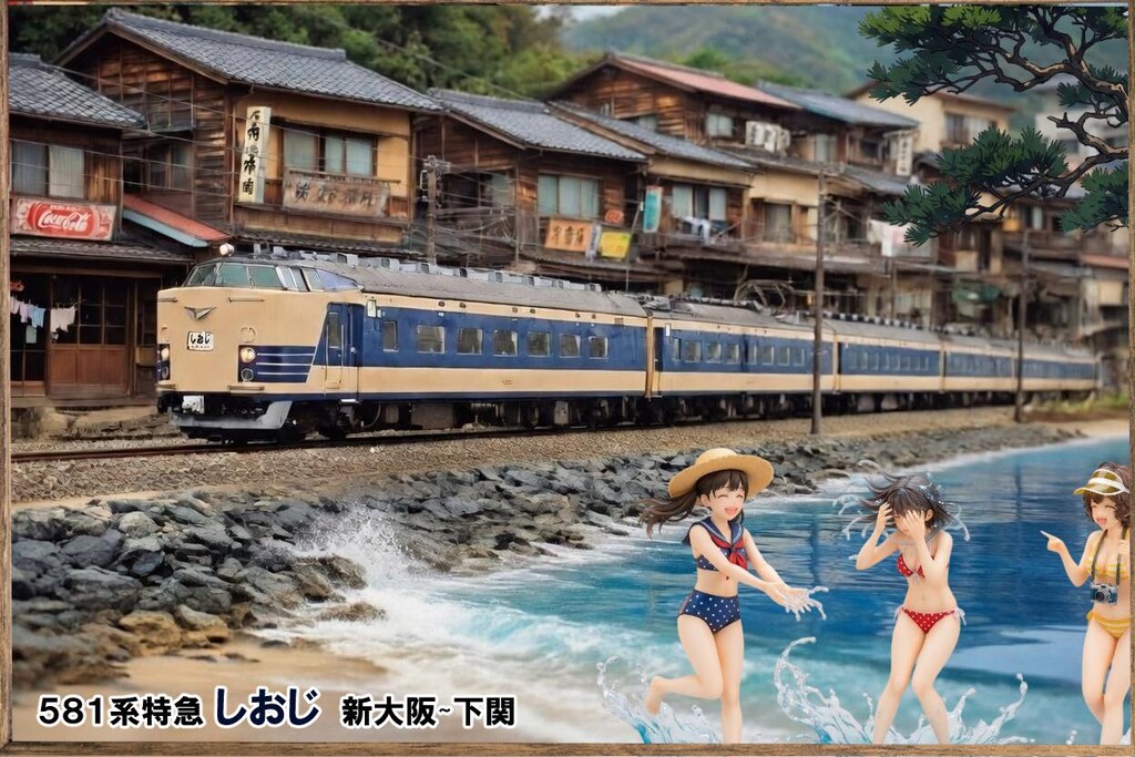 ５８１系しおじ号