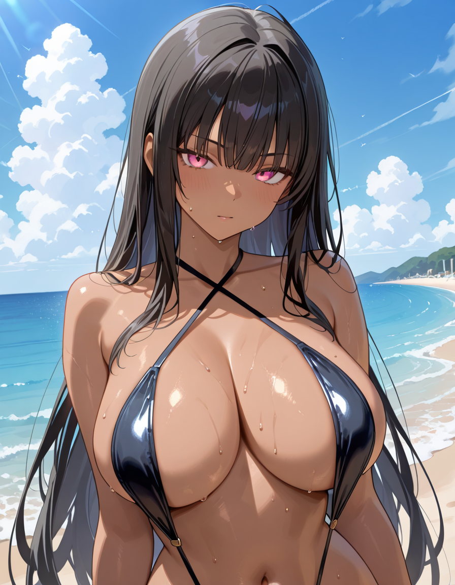 日焼け女子