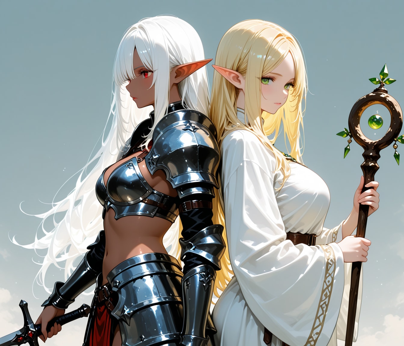 大と小 | の人気AIイラスト・グラビア