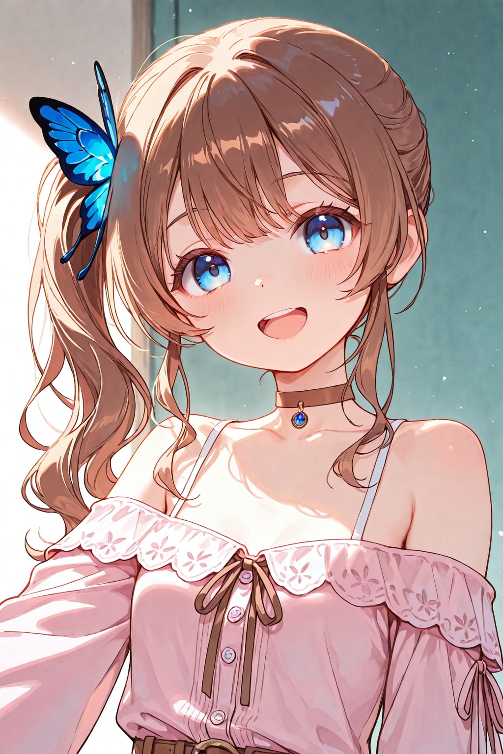 サイドポニー少女