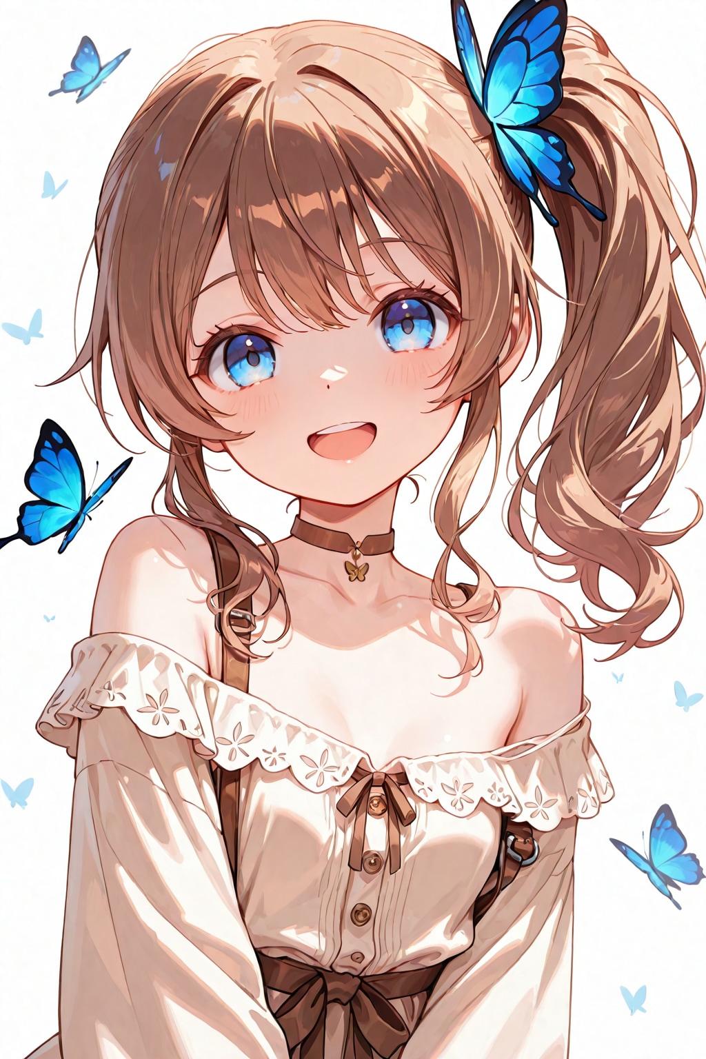 サイドポニー少女