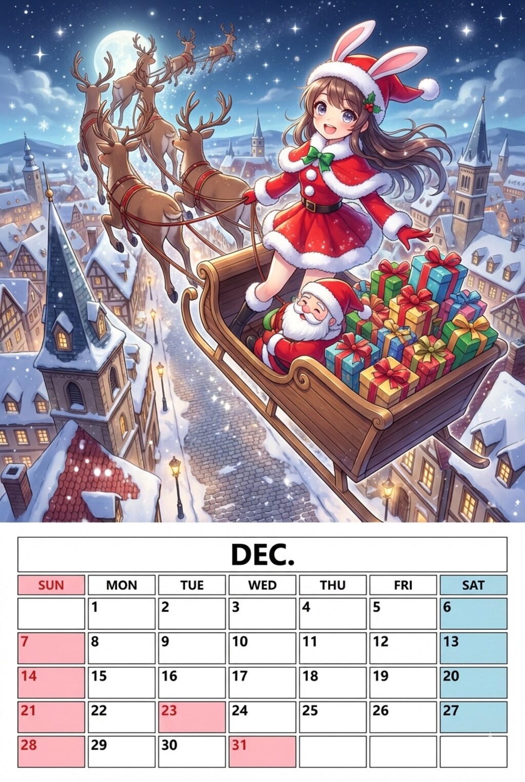 ★12月カレンダー