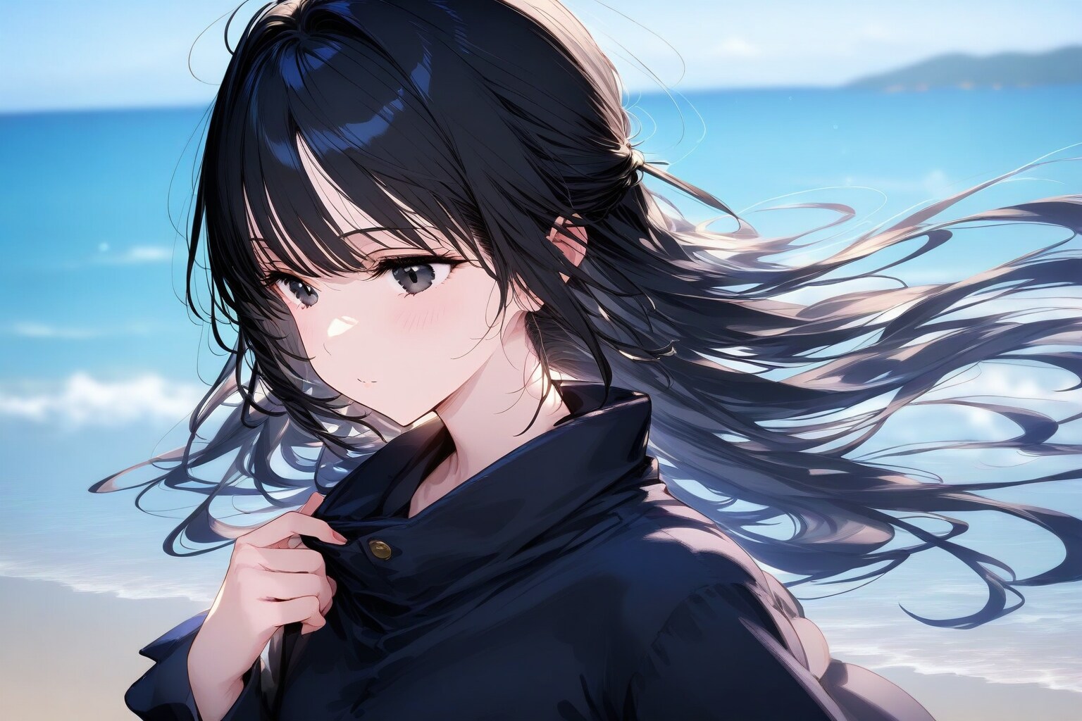 風の中で