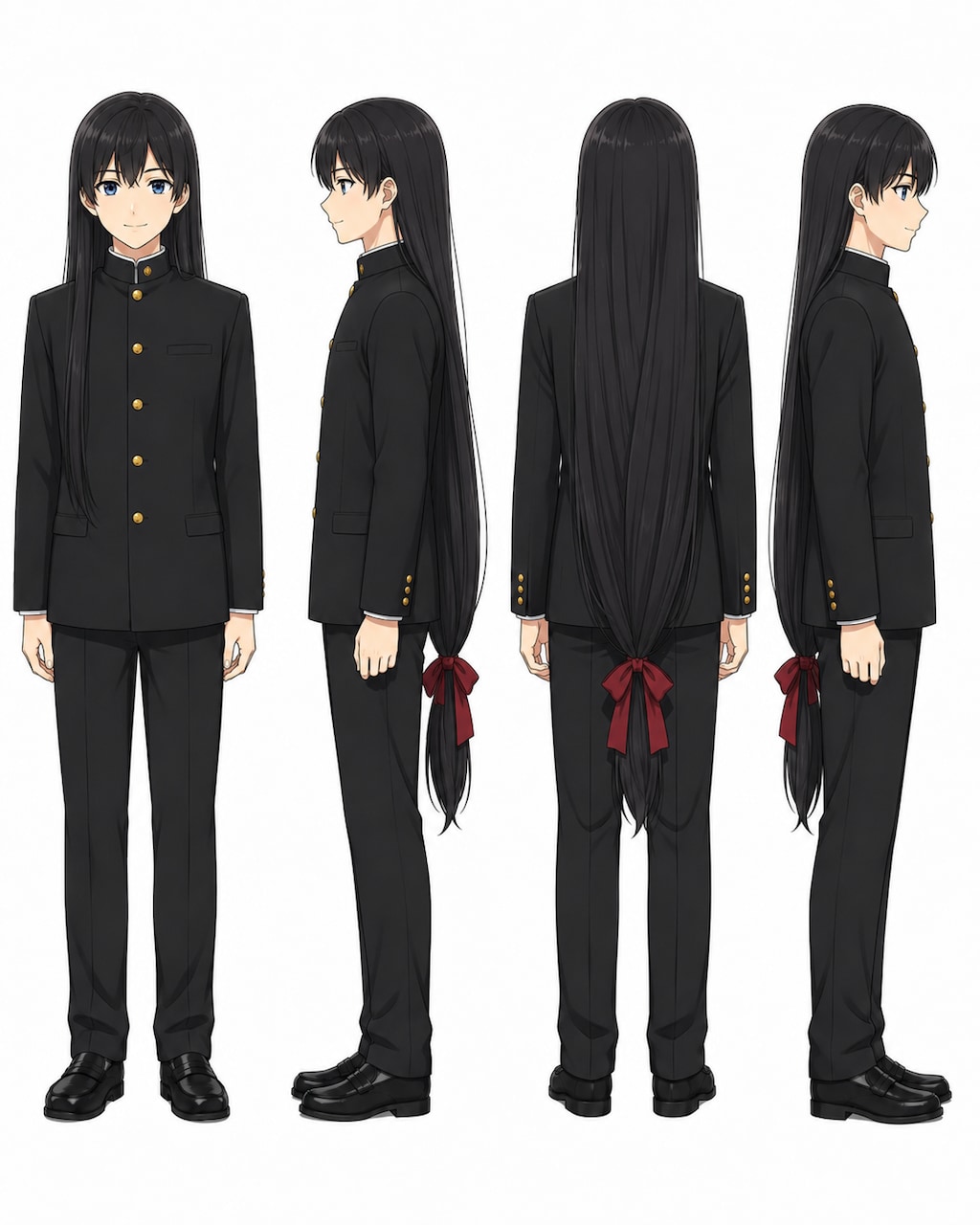 ラノベ的主人公キャラクターシート風