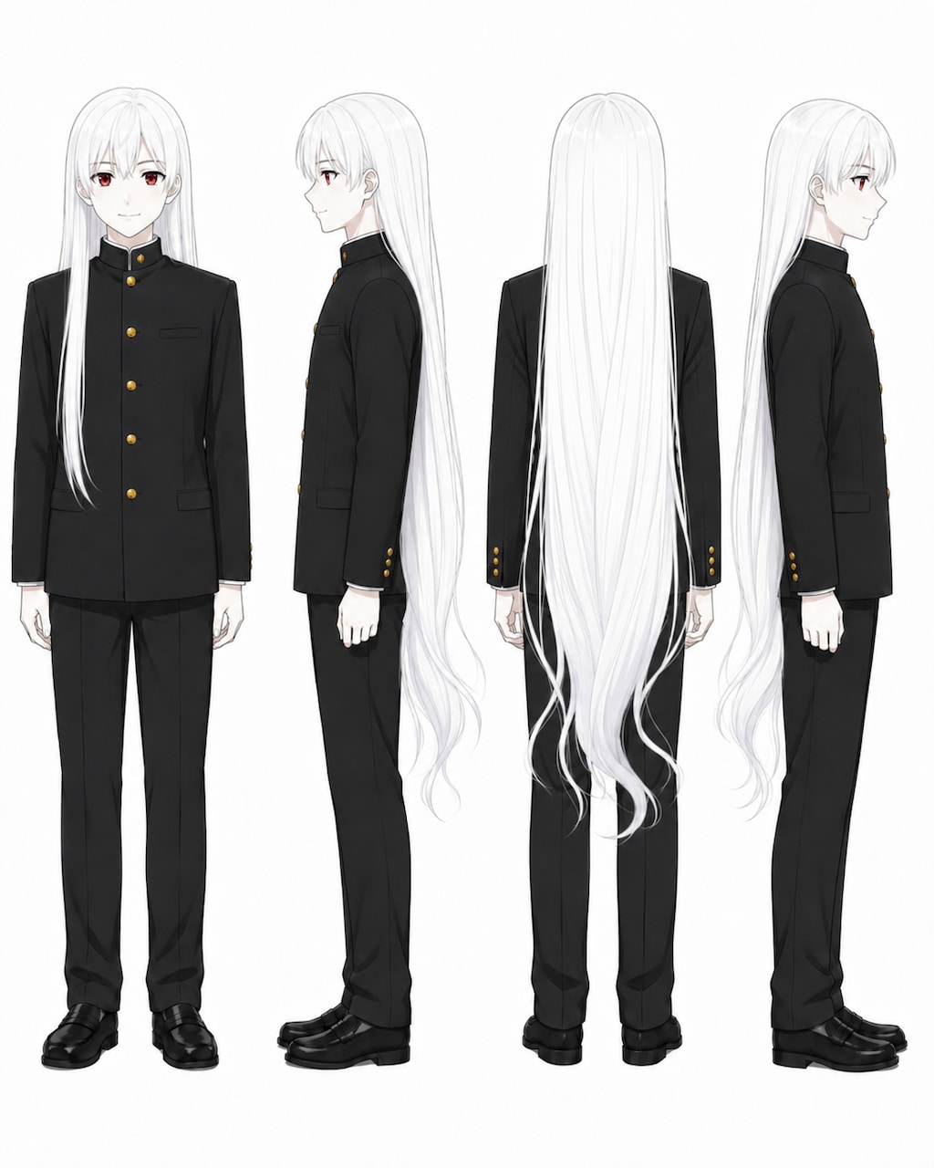 ラノベ的主人公キャラクターシート風