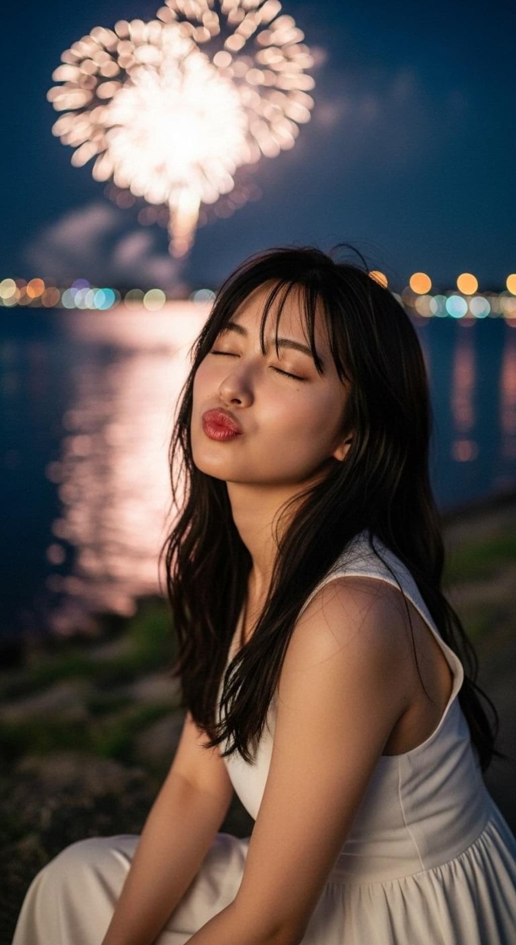 はなびをみにきたよ