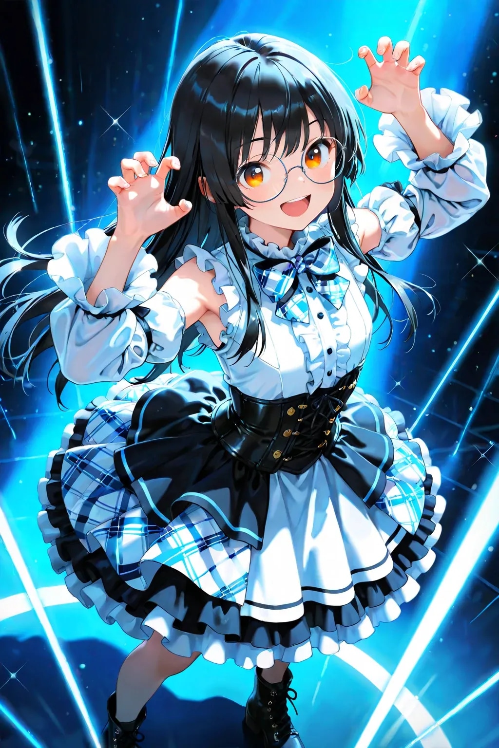 ふうちゃんを眼鏡っ娘に
