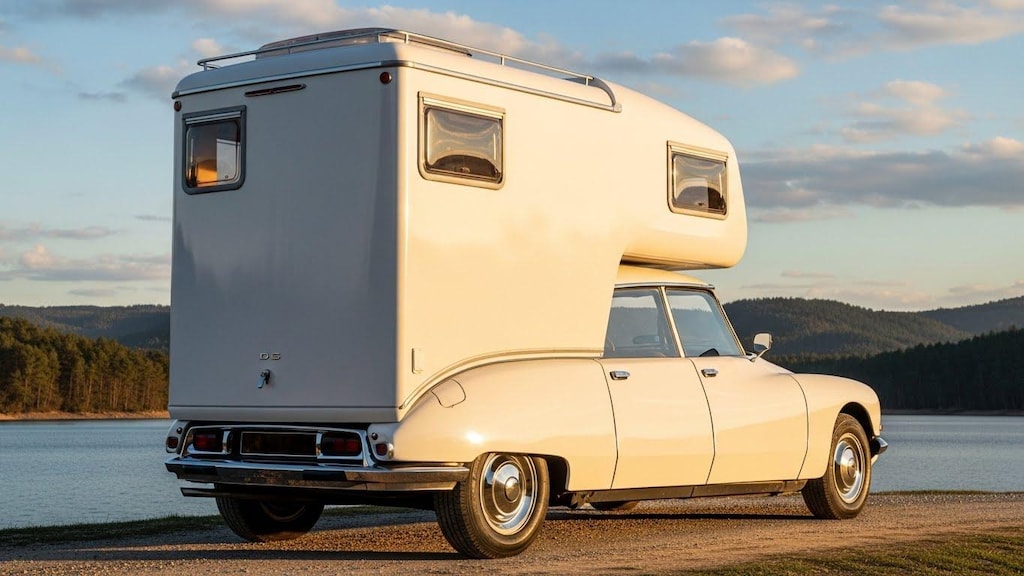 シトロエンセダンキャンピングカー