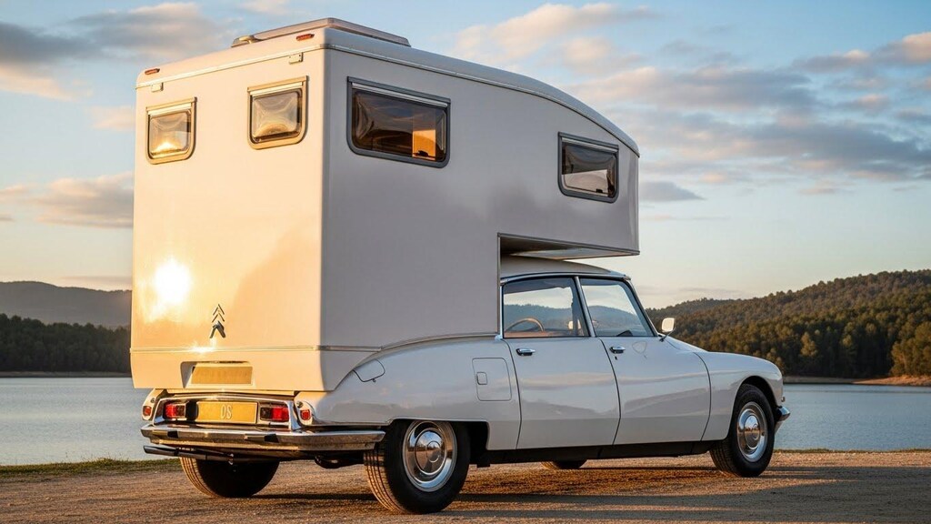 シトロエンセダンキャンピングカー