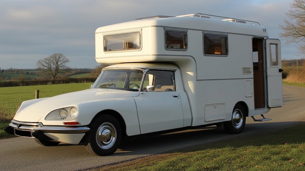 シトロエンセダンキャンピングカー