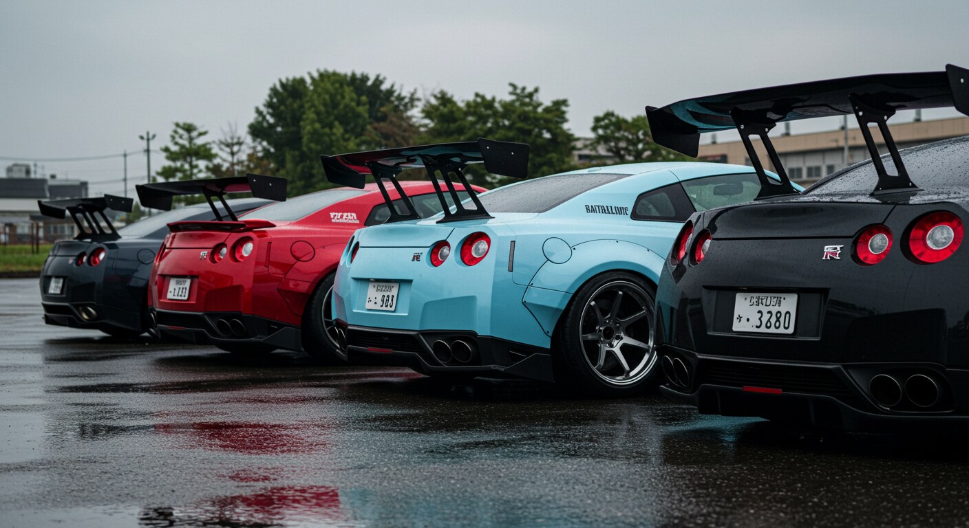 R35GT-R達 | の人気AIイラスト・グラビア