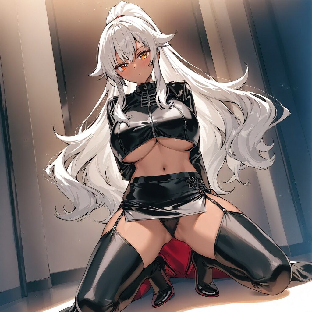 銀髪／褐色シリーズ４１２