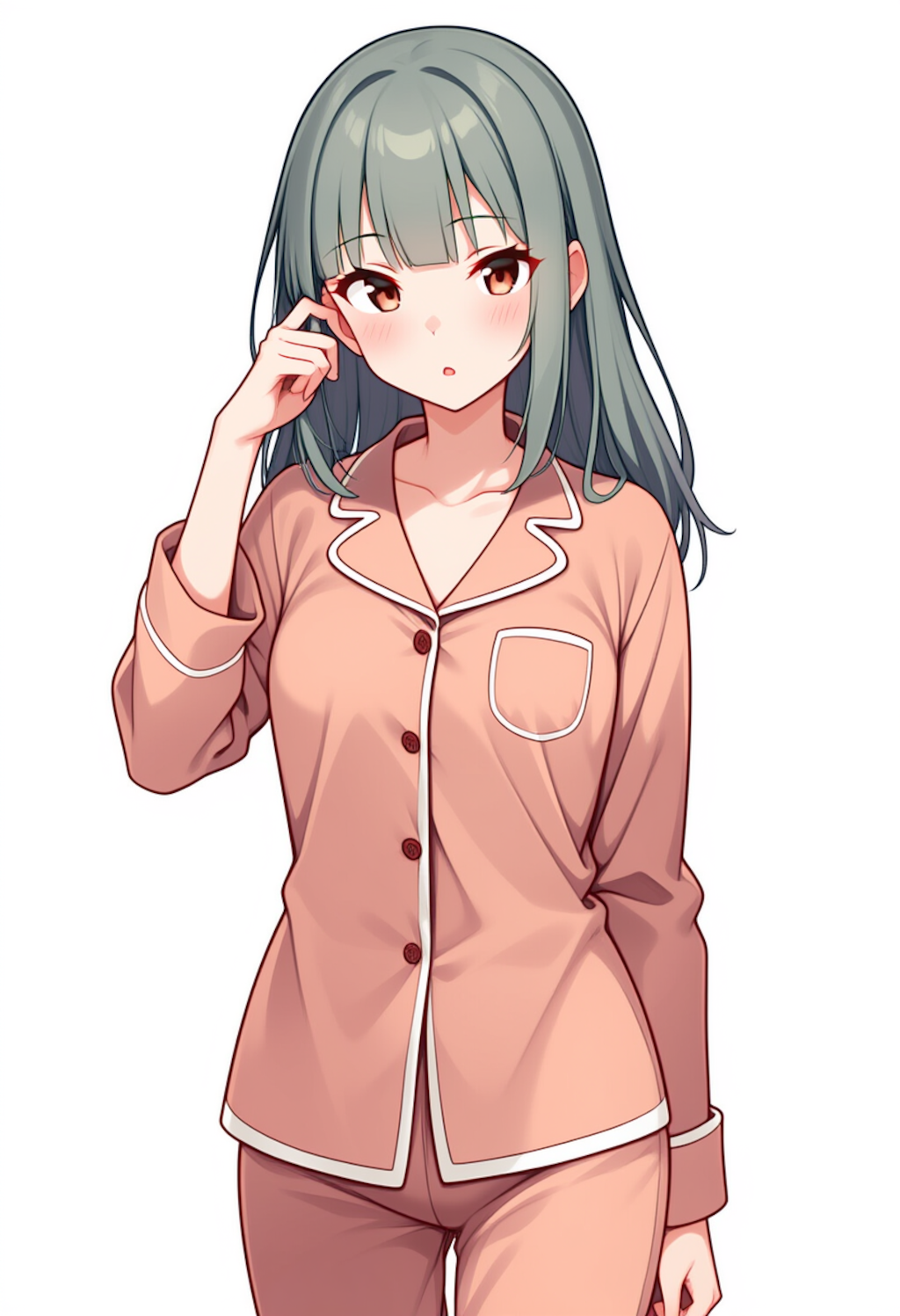 夕張さん　パジャマ