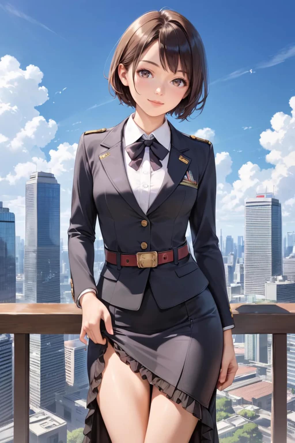 軍服＆スカート