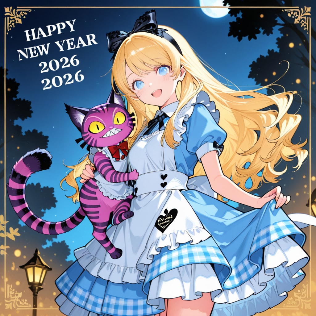 アリスとハッピーニューイヤー | の人気AIイラスト・グラビア